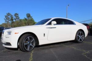 White Rolls Royce Wraith Rental Atlanta