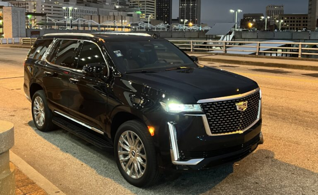 2022 Black Cadillac Escalade Premium Luxury
