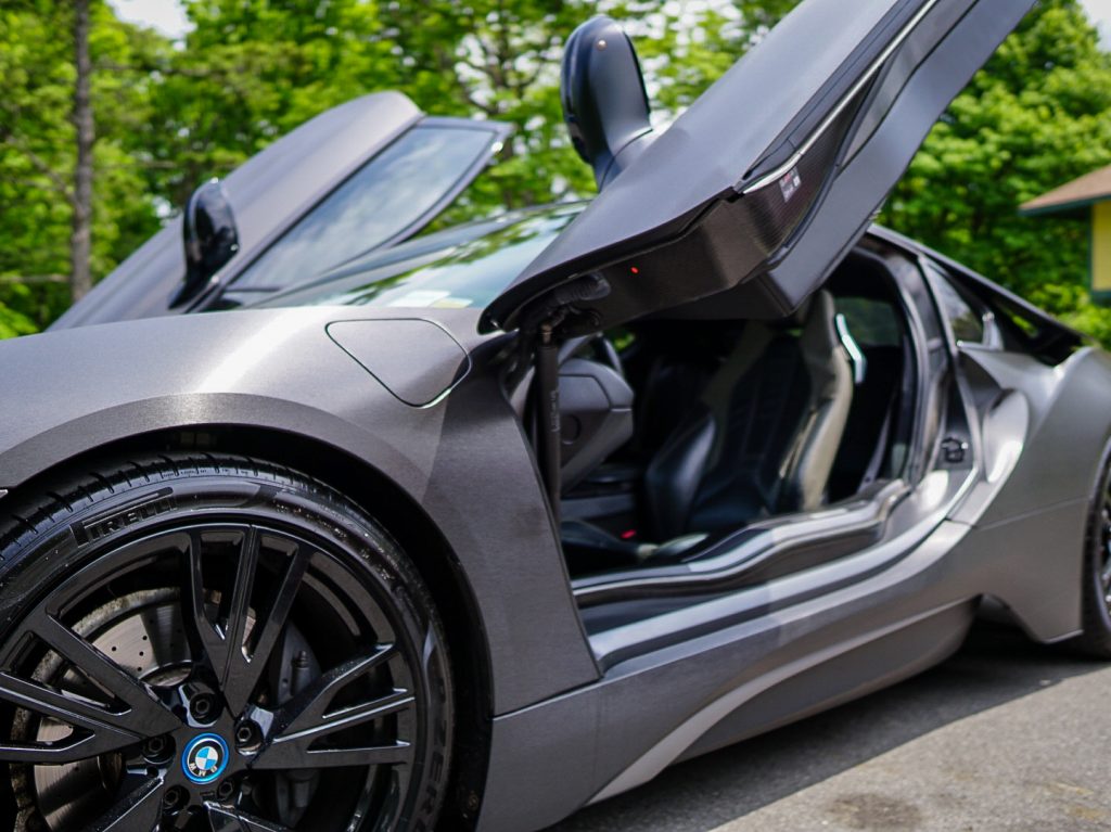 BMW I8 Black Lamborgini Doors