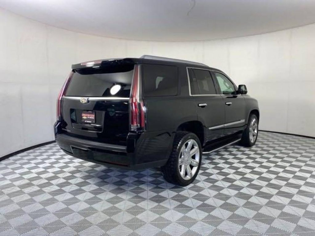 2018 Black Escalade Luxury Rear Left