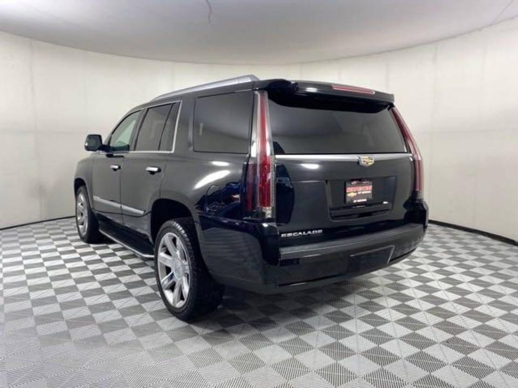 2018 Black Escalade Luxury Rear Right