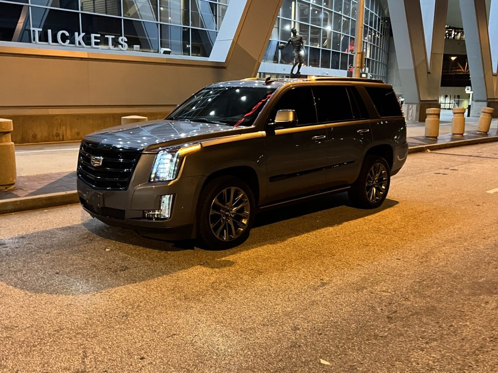 2020 Escalade Rental Atlanta side view