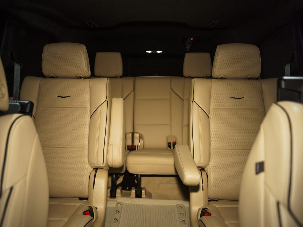 Beige Interior 2023 Cadillac Escalade