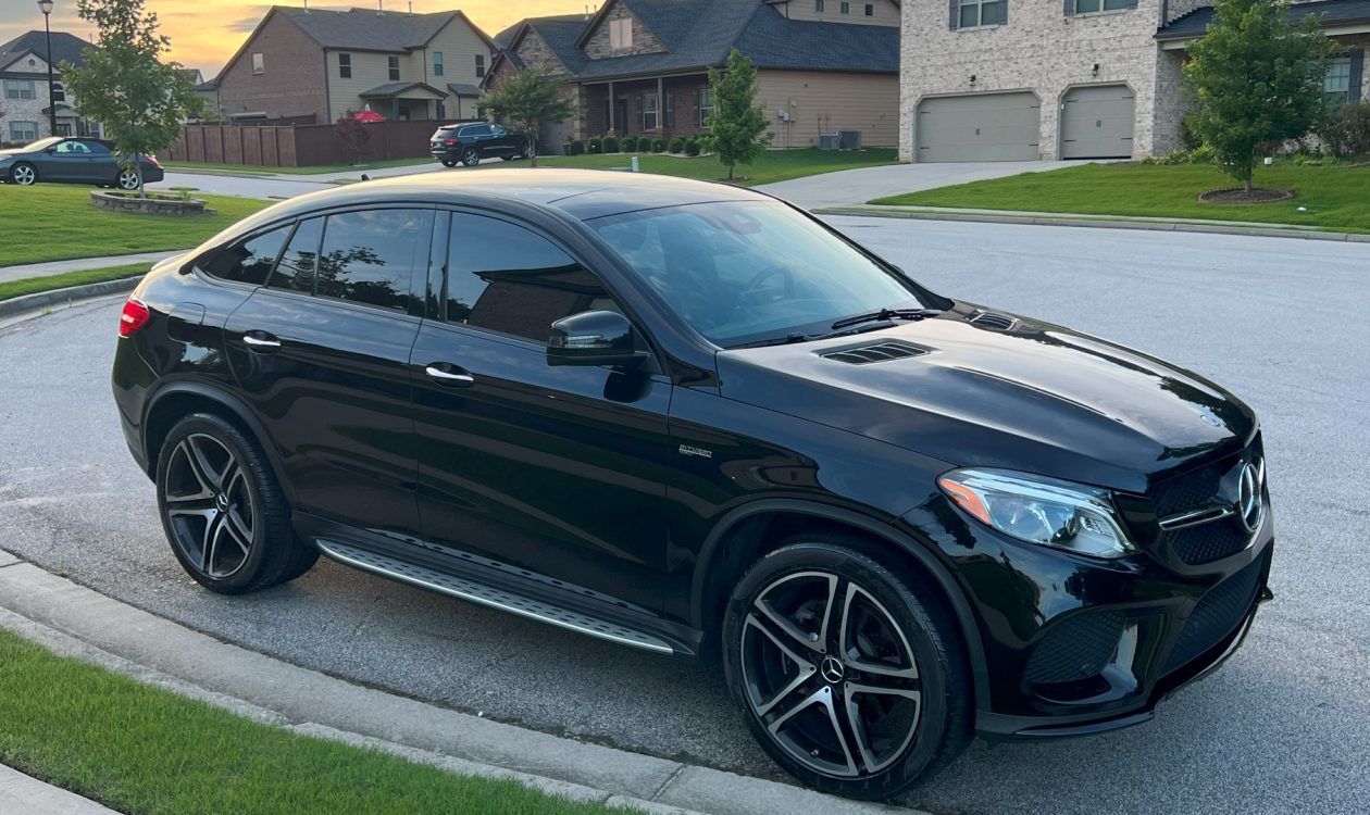 Black 2019 Mercedes GLE Coupe Rental Atlanta