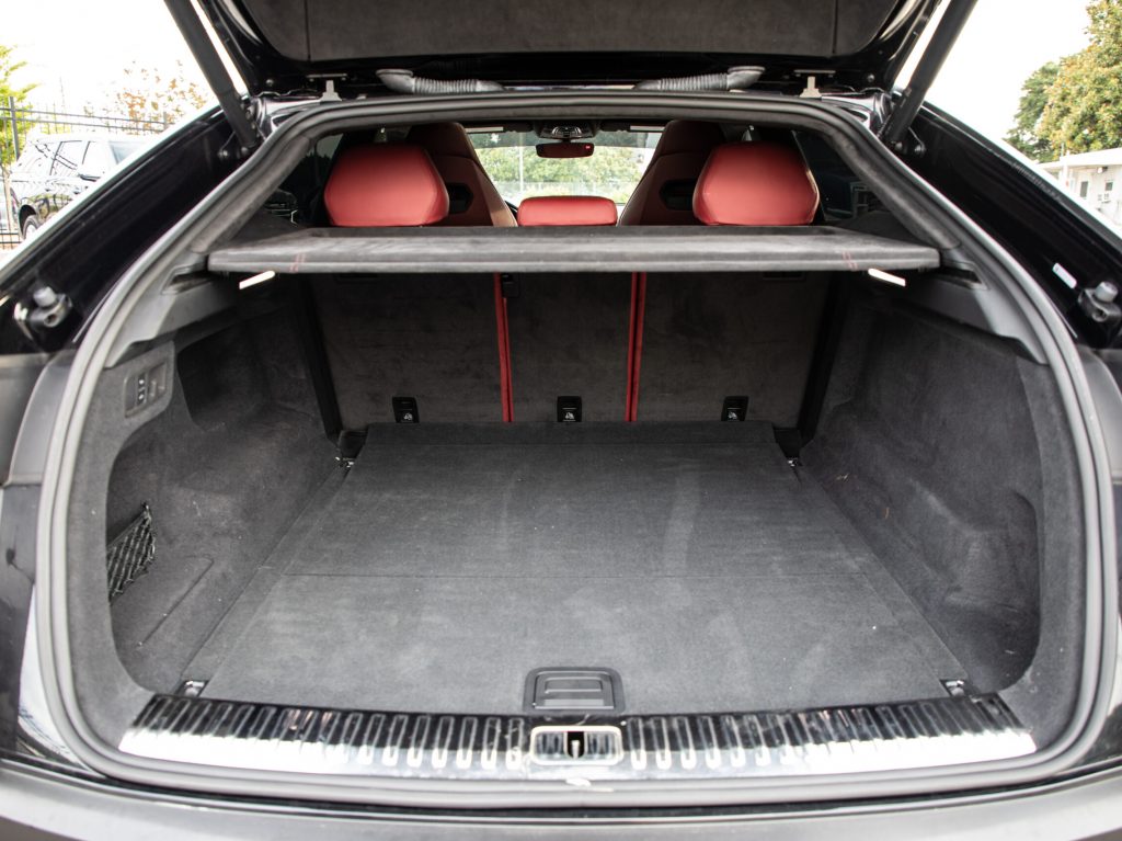 Black Lamborghini Urus Trunk