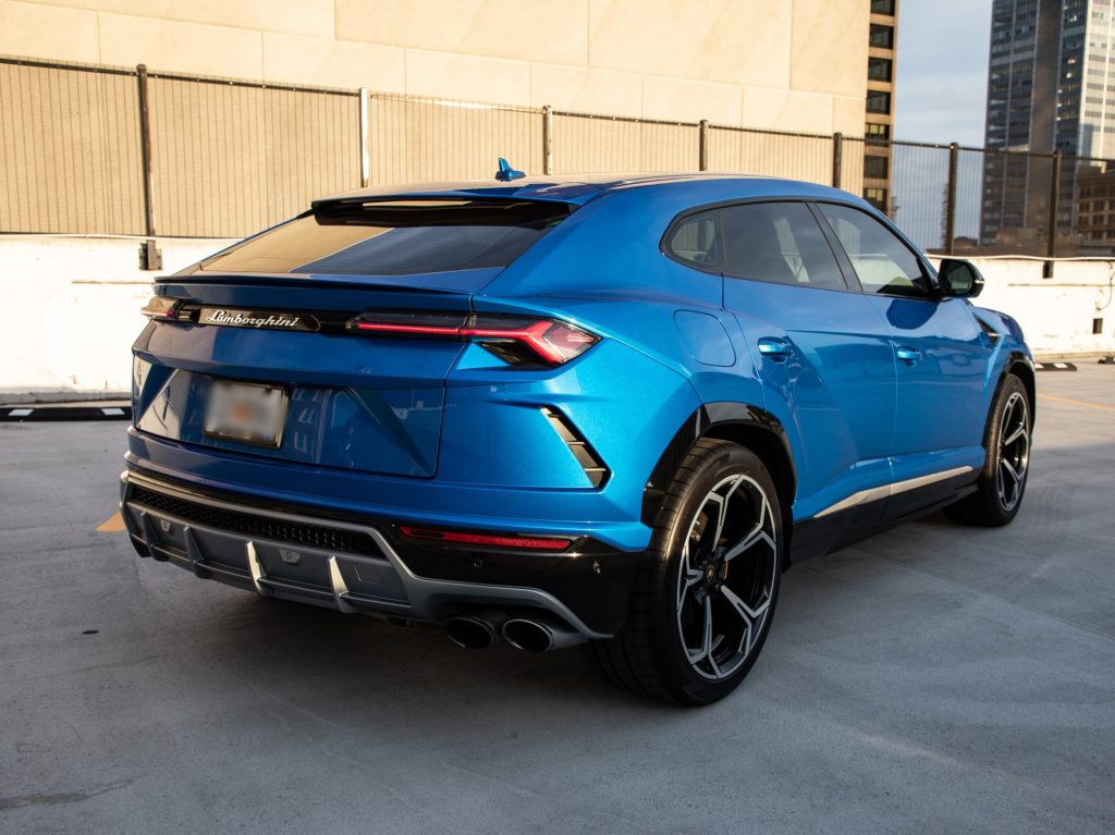 Lamborghini Urus Rental Rear Right