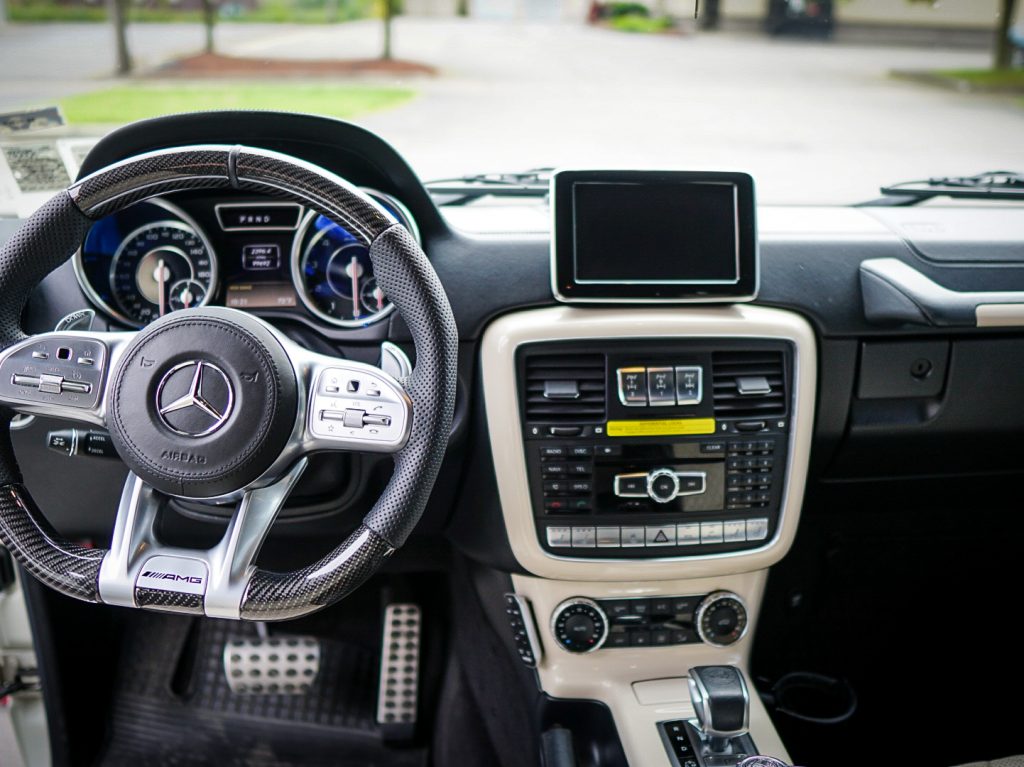 Mercedez Benz G Wagon Interior Dash