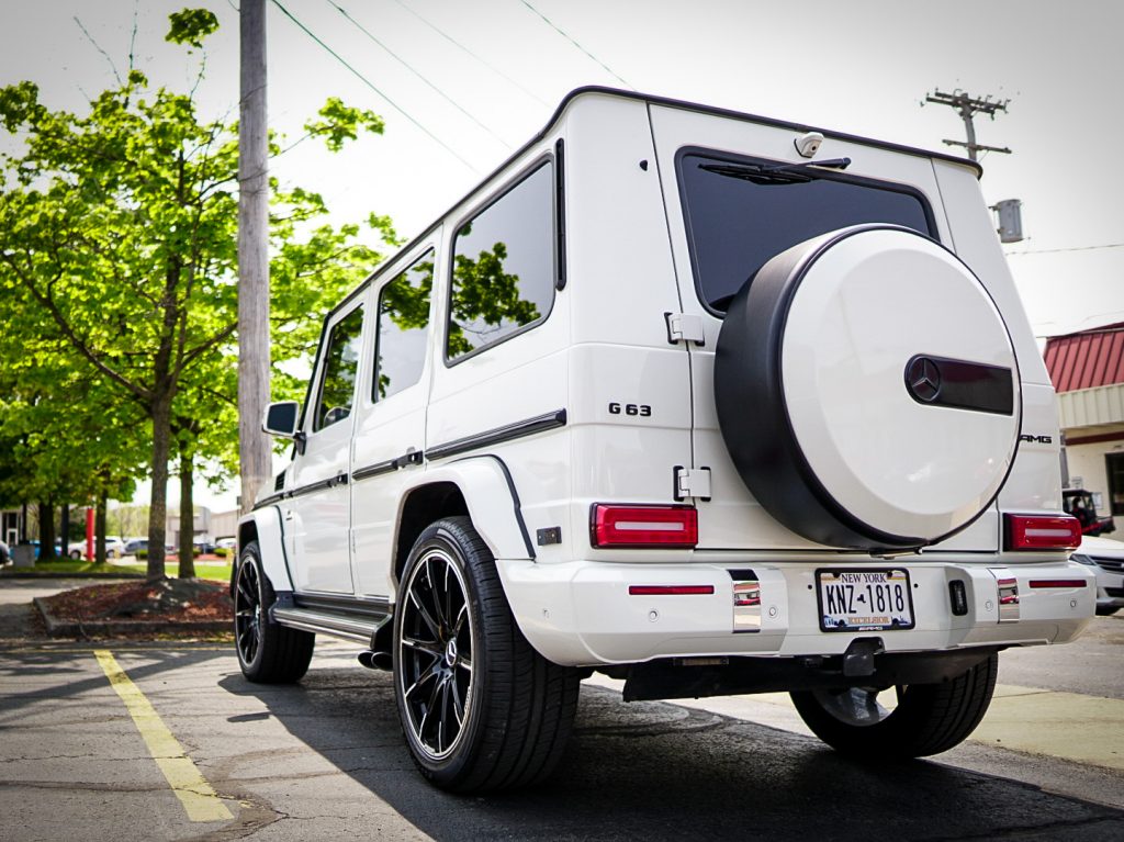 Mercedez Benz G Wagon Rear Left Side Angle