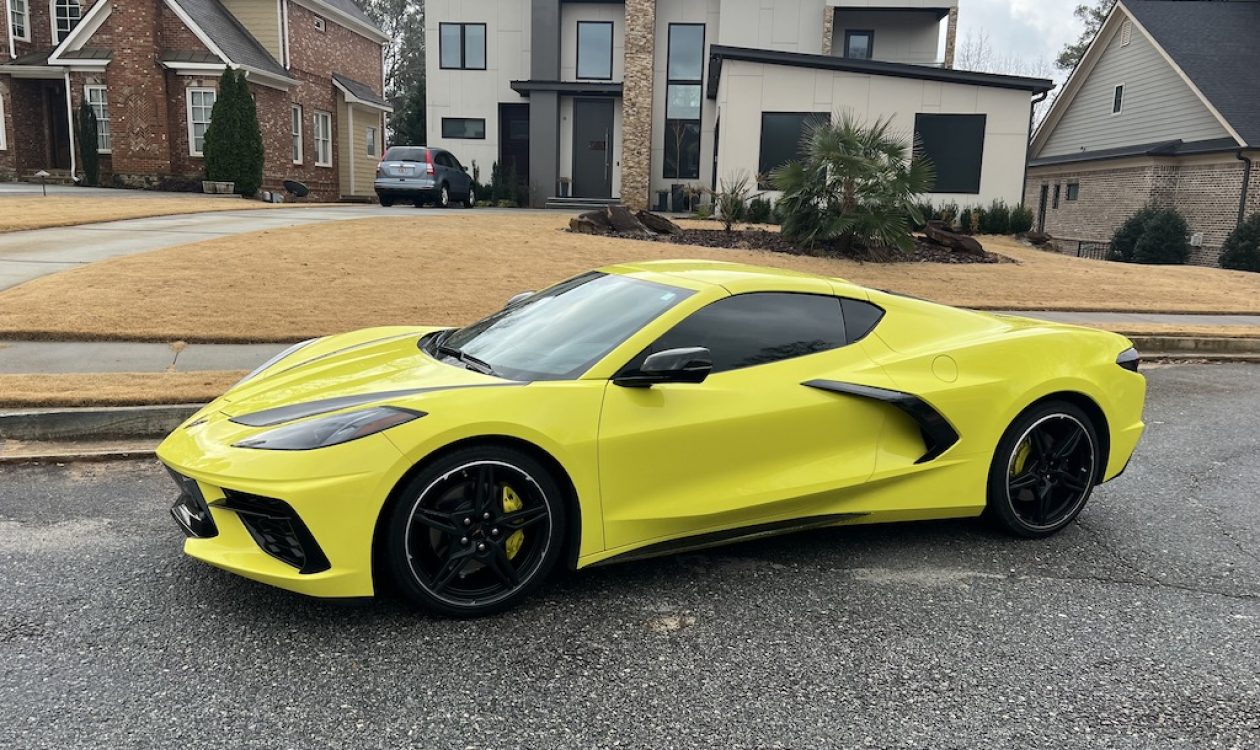 Yellow Corvette Rental Atlanta